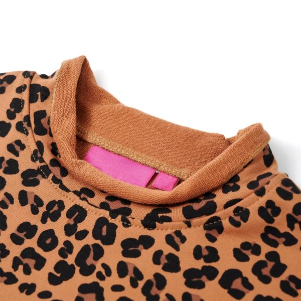 Sweatshirt de criança conhaque-claro 92 – Image 3