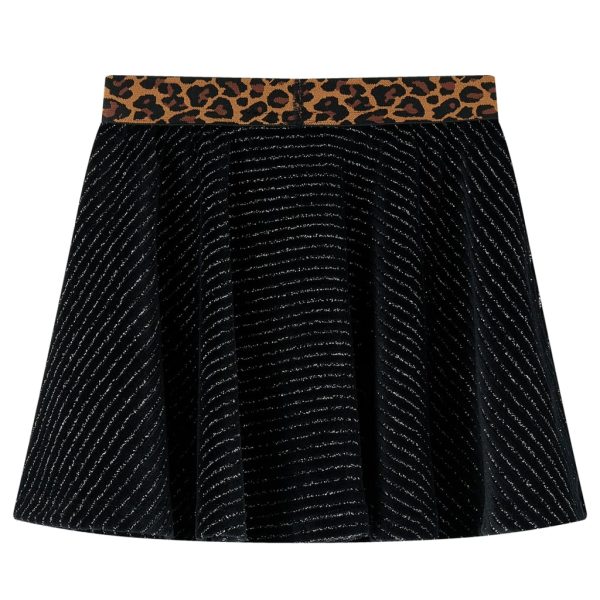 Saia para criança com cinta leopardo preto 140 – Image 2