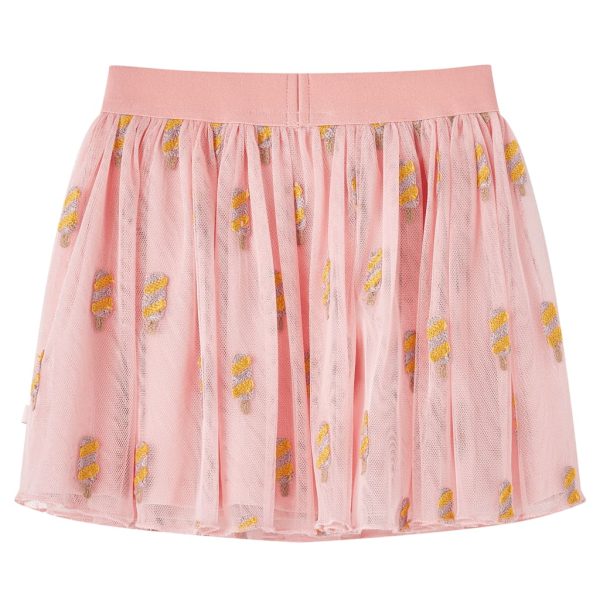 Saia de tule para criança rosa-claro 104 – Image 2