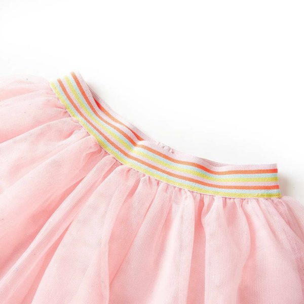 Saia de tule para criança rosa-claro 92 – Image 3