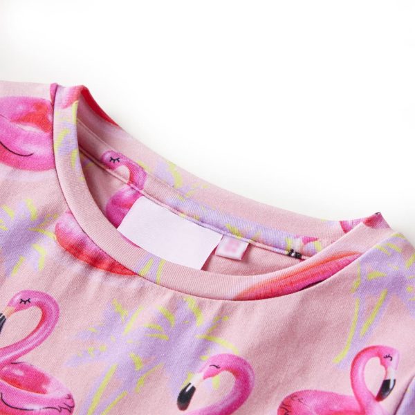 Vestido para criança rosa-claro 140 – Image 3