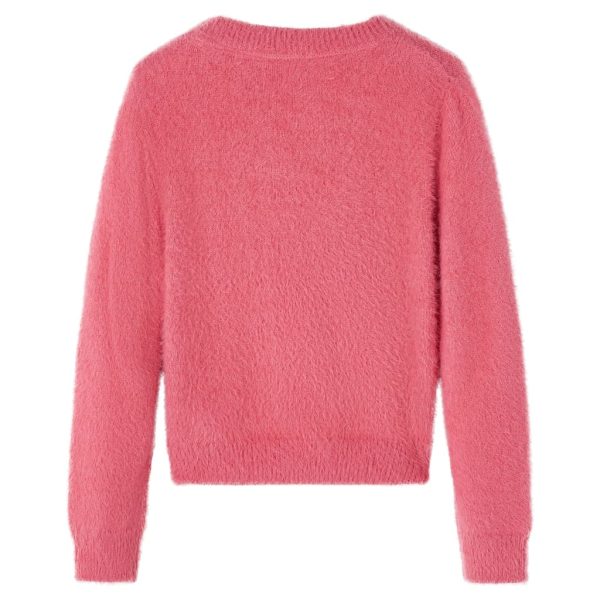 Camisola de malha para criança rosa-velho 116 – Image 2