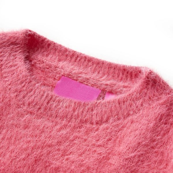 Camisola de malha para criança rosa-velho 116 – Image 3
