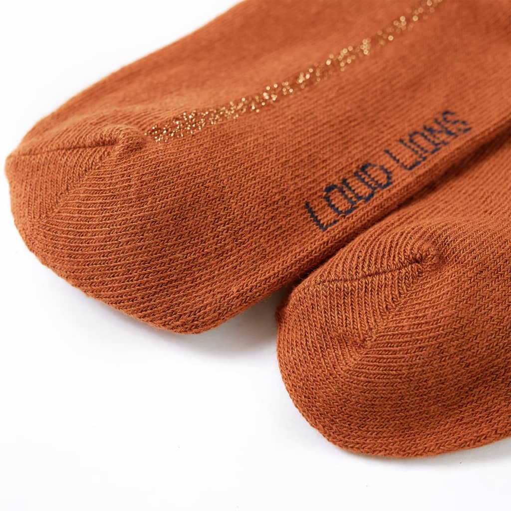 Meias-calças para crianças cor conhaque 92 – Image 3