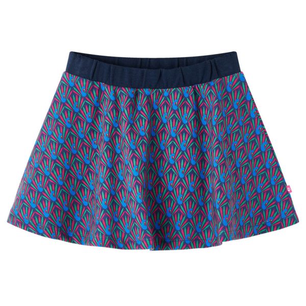 Saia infantil azul-marinho 128