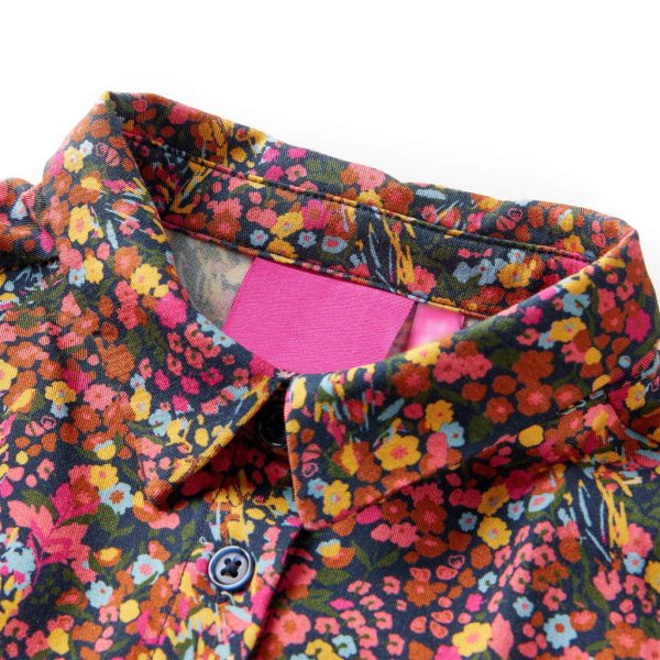 Vestido de manga comprida para criança multicor 128 – Image 3