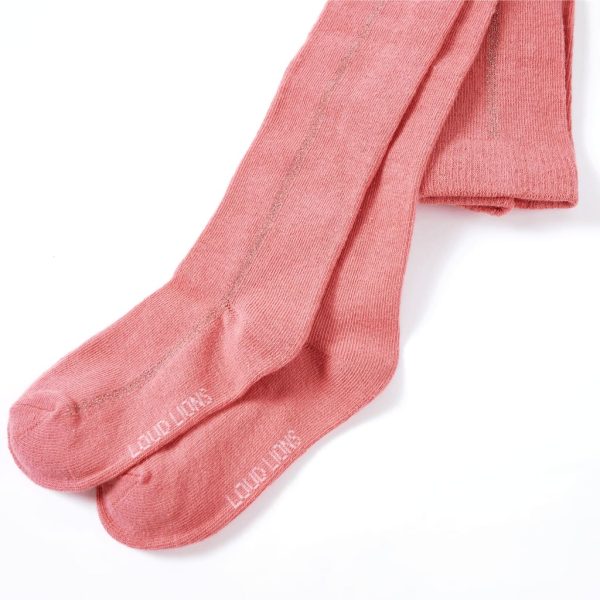 Meias-calças para criança rosa-velho 128 – Image 2