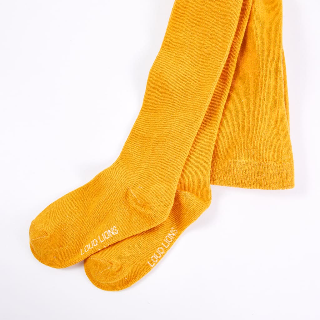 Meias-calças para crianças ocre 92 – Image 2