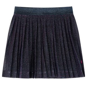 Saia para criança com brilhos azul-marinho 104