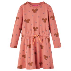Vestido para criança rosa-velho 92