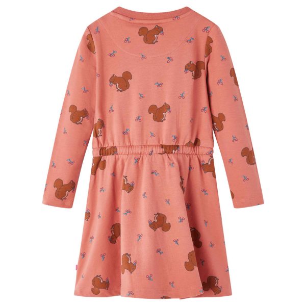 Vestido para criança rosa-velho 92 – Image 2