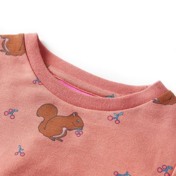 Vestido para criança rosa-velho 92 – Image 3