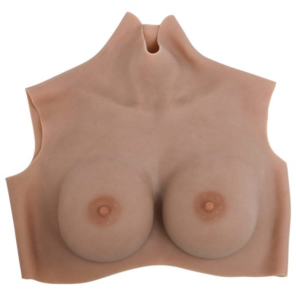 Peitoral de silicone bronzeado copa D – Image 2