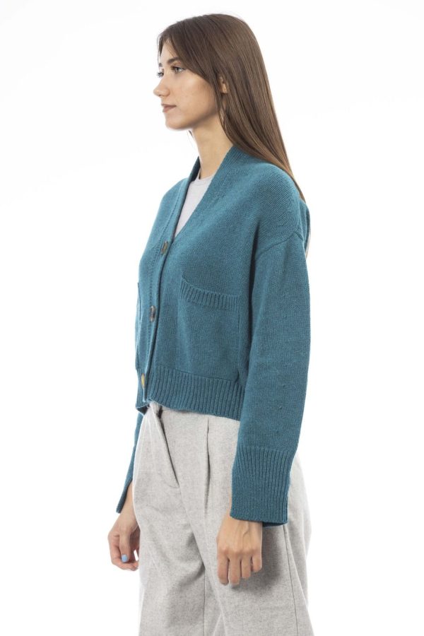 Alpha Studio Sweater AD8631EE_9008TURCHESE – Image 2