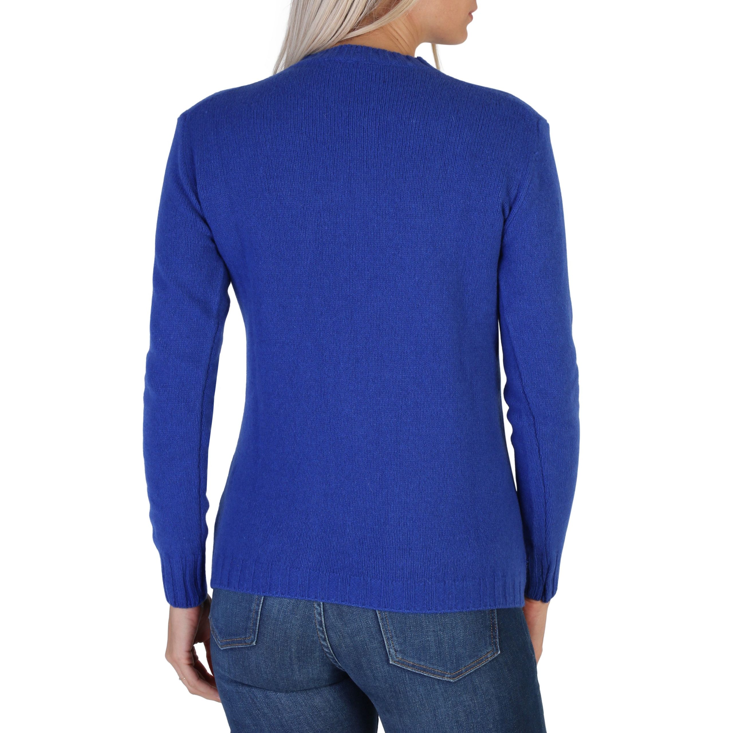 100% Cashmere Sweater DOM-FF7_E560-BLU – Image 2