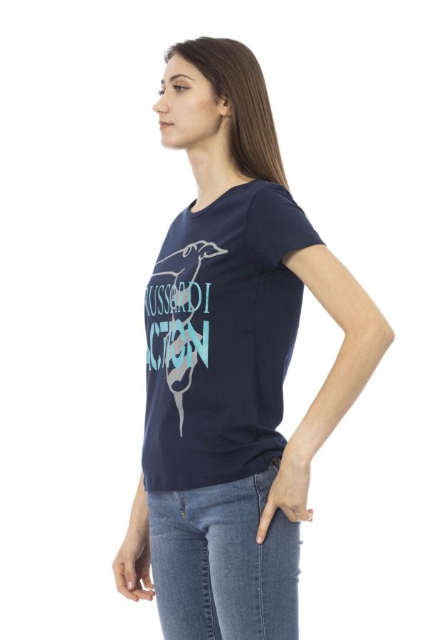 Trussardi Action Camiseta 2BT02_194Navy – Image 2