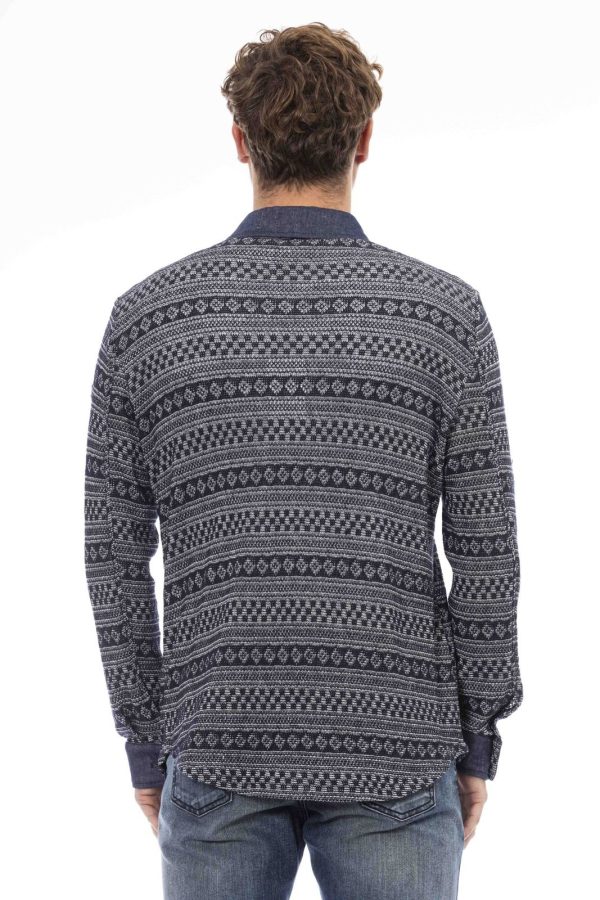 Distretto12 Camisas C2UGA0704T0283DD01_0001BLU – Image 3
