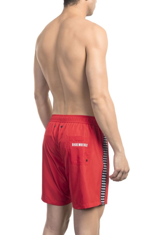 Bikkembergs Roupa de banho BKK1MBM06_RED_D – Image 2