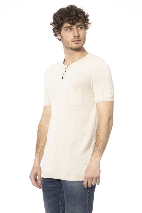 Distretto12 Camiseta C2UMA0679K0008DD01_0004SABBIA – Image 2