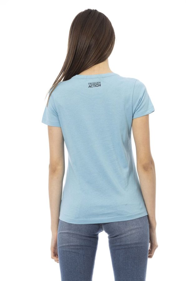Trussardi Action Camiseta 2BT24_154Sky – Image 3