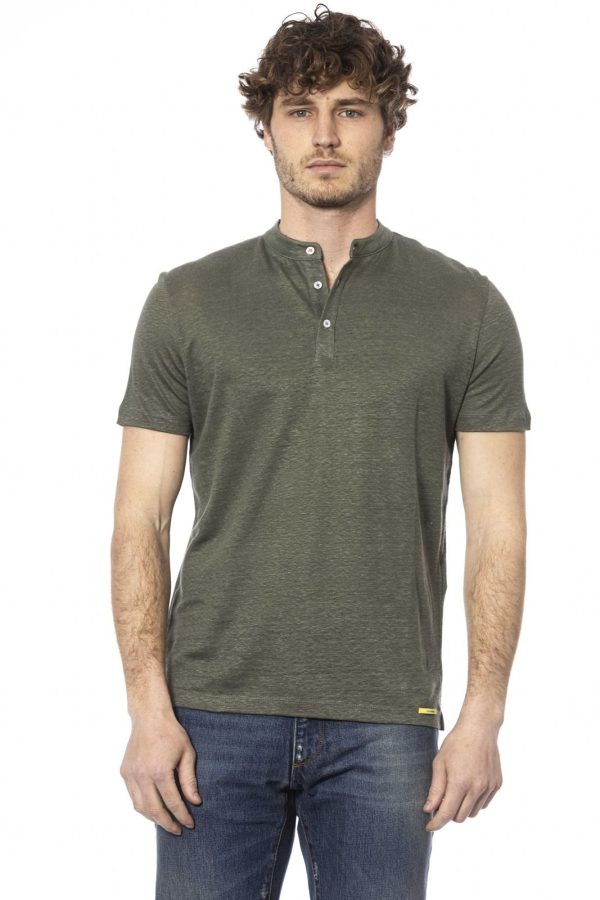 Distretto12 Camiseta C2UTS0691C0015DD01_0010MILITARE
