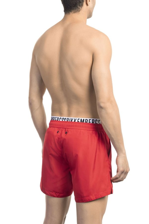 Bikkembergs Beachwear Roupa de banho BKK1MBS03_RED – Image 2