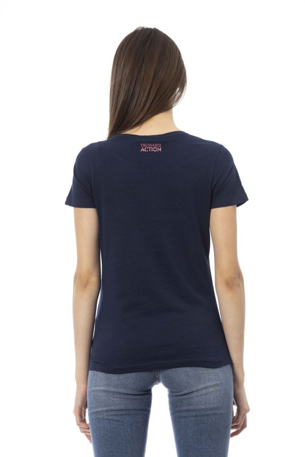 Trussardi Action Camiseta 2BT10_194Navy – Image 3