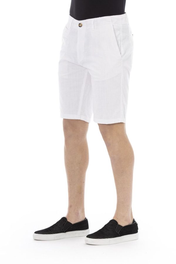 Baldinini Trend Bermudas PTE3BR001656U_LIVORNO_BiancoWhite – Image 2