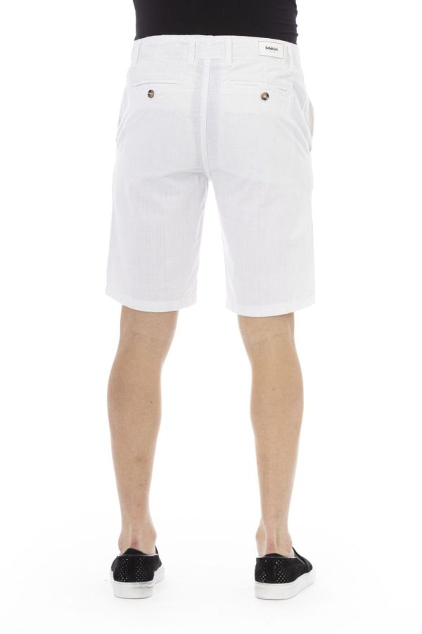 Baldinini Trend Bermudas PTE3BR001656U_LIVORNO_BiancoWhite – Image 3