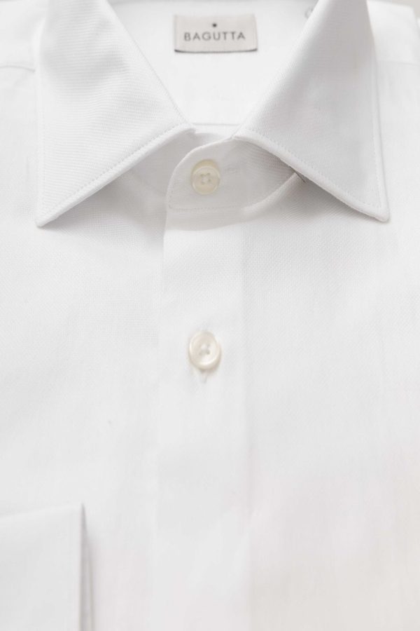 Bagutta Camisas 11509MIAMI_E_10-W001Bianco – Image 2