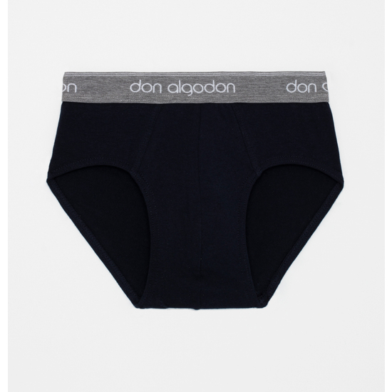 PACK 2 SLIPS NIÑO COLORES GRIS MERENGUE/MARINO – Image 2