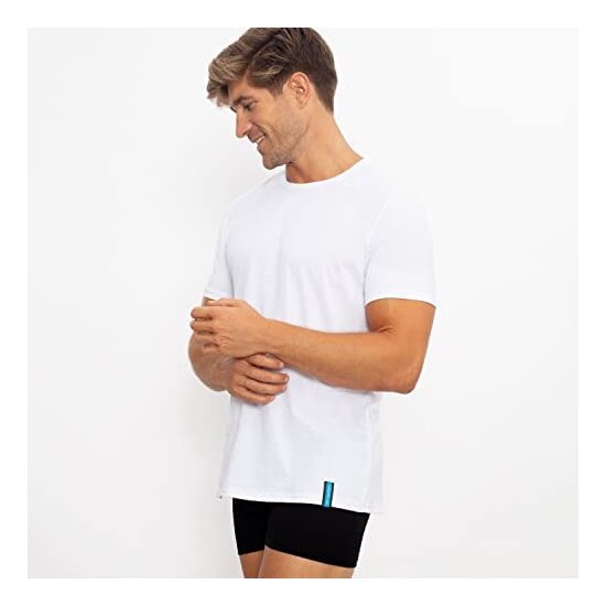 PACK 6 CAMISETAS INTERIORES SURTIDO BLANCO / NEGRO / GRIS – Image 2
