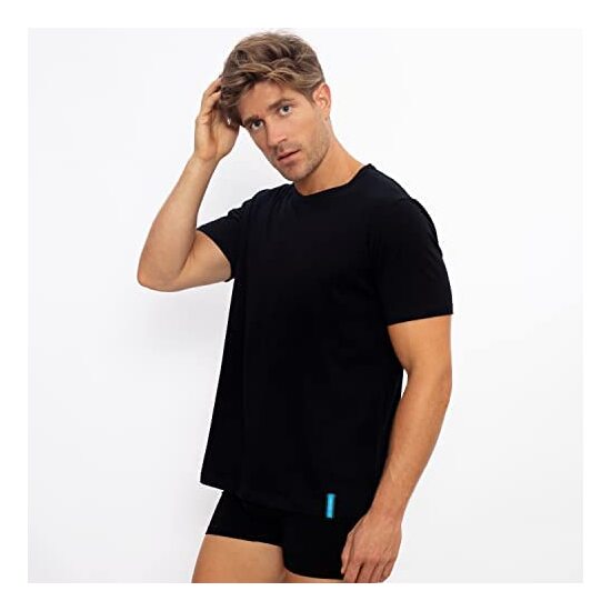 PACK 6 CAMISETAS INTERIORES SURTIDO BLANCO / NEGRO / GRIS – Image 4