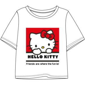 CAMISETA CORTA SINGLE JERSEY HELLO KITTY