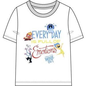 CAMISETA CORTA SINGLE JERSEY PIXAR INSIDE OUT