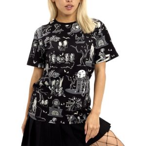 CAMISETA UNISEX MANSIÓN EMBRUJADA TALLA XXXL