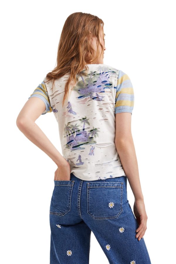 Desigual T-Shirt Mulher - 254327 – Image 3
